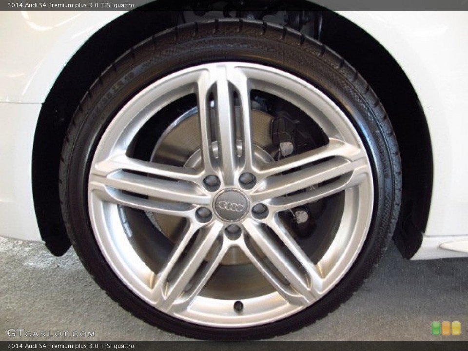 2014 Audi S4 Premium plus 3.0 TFSI quattro Wheel and Tire Photo #90128401