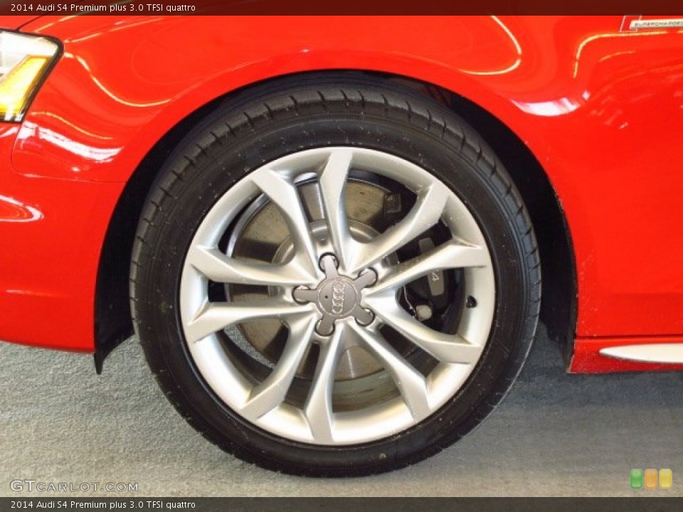 2014 Audi S4 Premium plus 3.0 TFSI quattro Wheel and Tire Photo #90129010