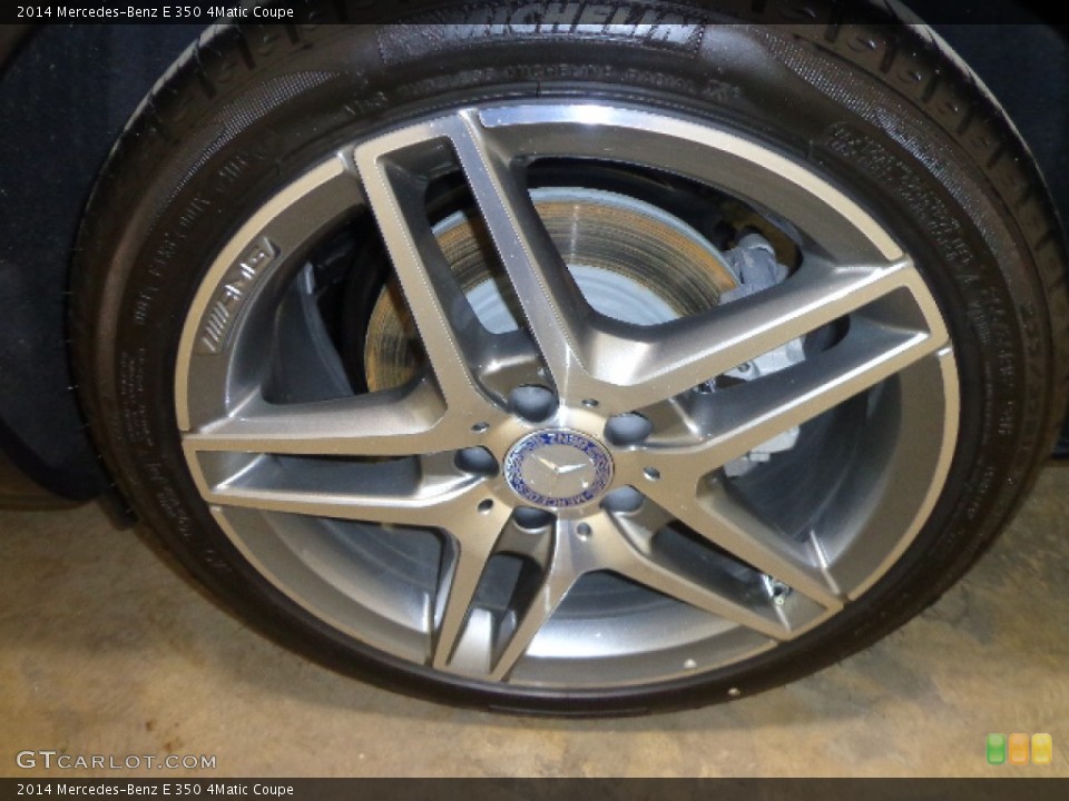 2014 Mercedes-Benz E 350 4Matic Coupe Wheel and Tire Photo #90130273
