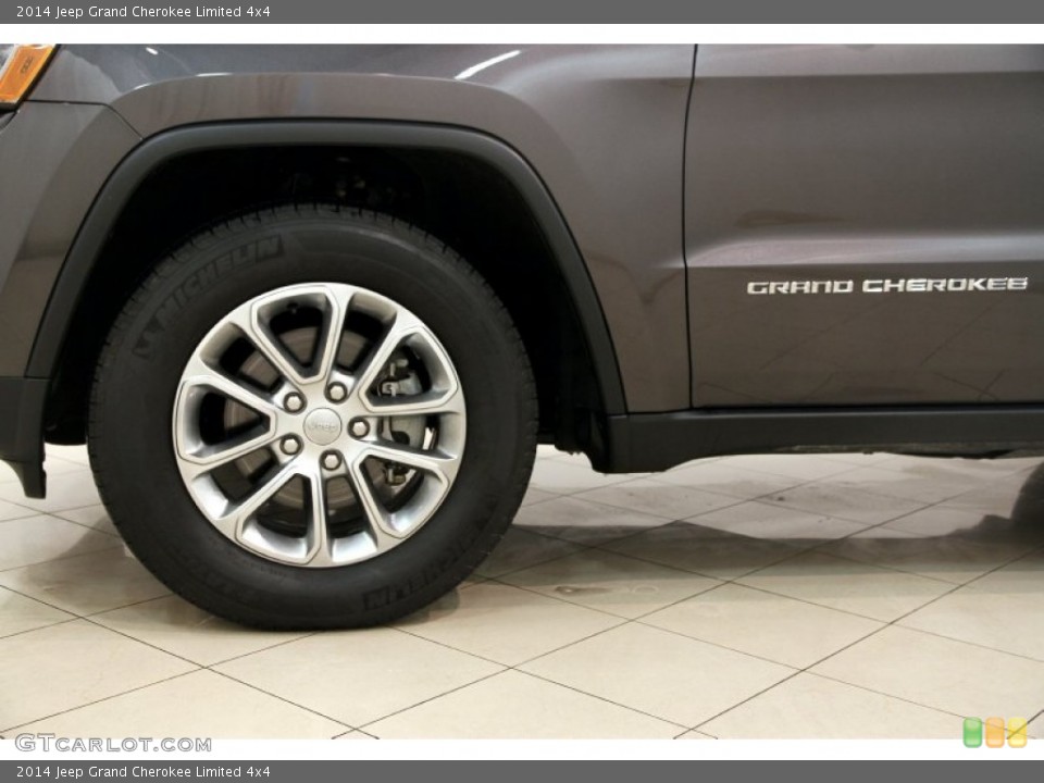2014 Jeep Grand Cherokee Limited 4x4 Wheel and Tire Photo #90131089