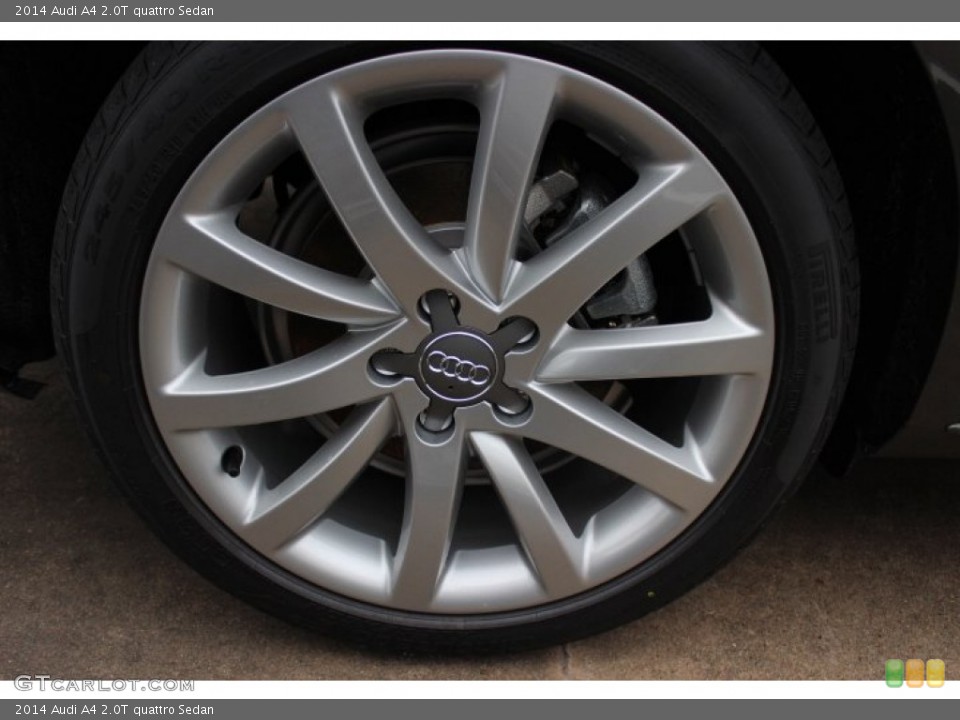 2014 Audi A4 2.0T quattro Sedan Wheel and Tire Photo #90135016