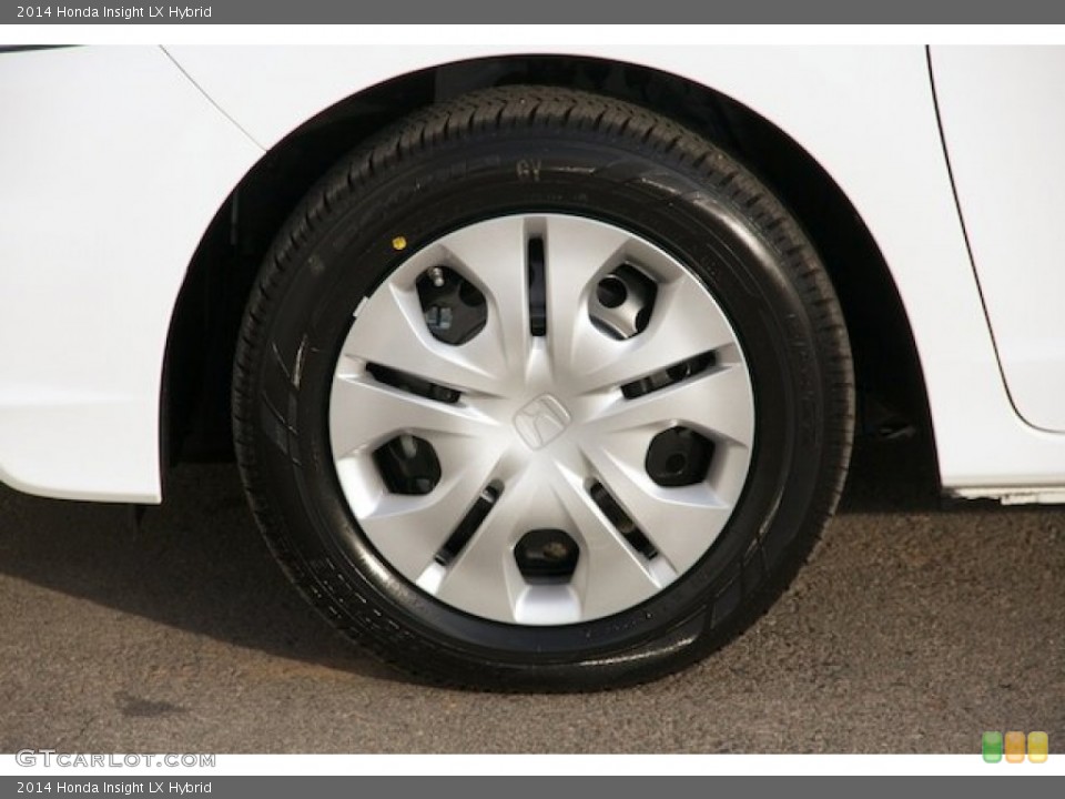 2014 Honda Insight LX Hybrid Wheel and Tire Photo #90137179