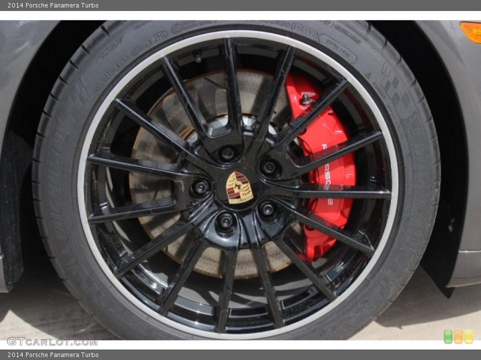 2014 Porsche Panamera Turbo Wheel and Tire Photo #90139048