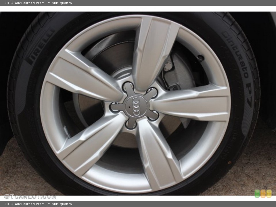 2014 Audi allroad Premium plus quattro Wheel and Tire Photo #90142789