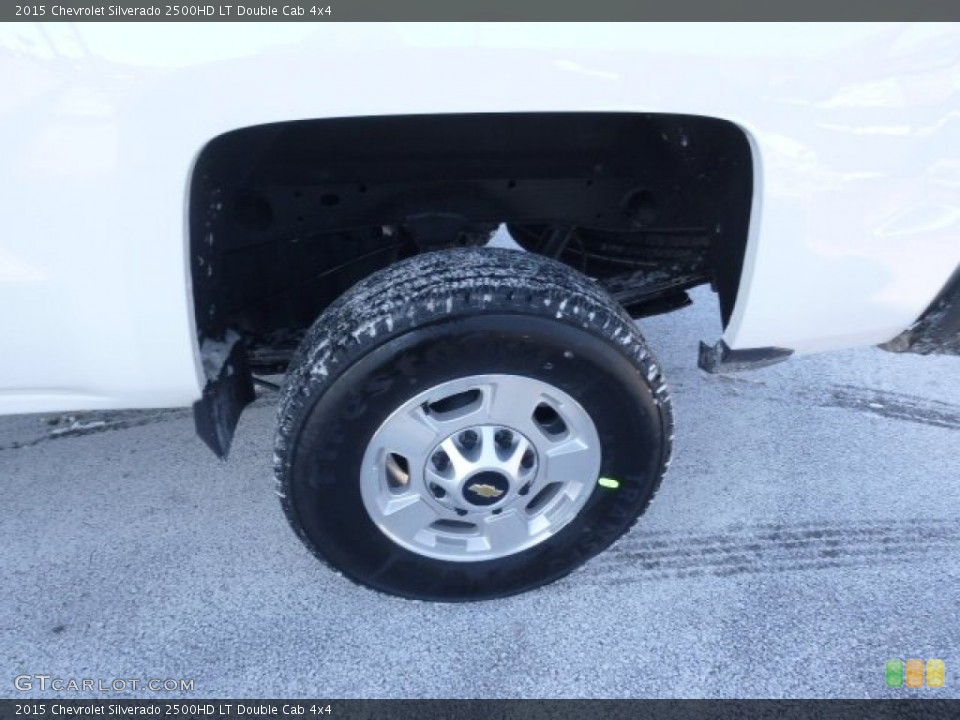 2015 Chevrolet Silverado 2500HD LT Double Cab 4x4 Wheel and Tire Photo #90147043