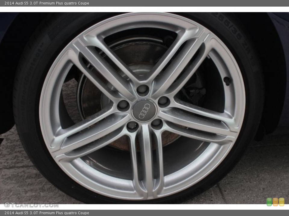 2014 Audi S5 3.0T Premium Plus quattro Coupe Wheel and Tire Photo #90149599