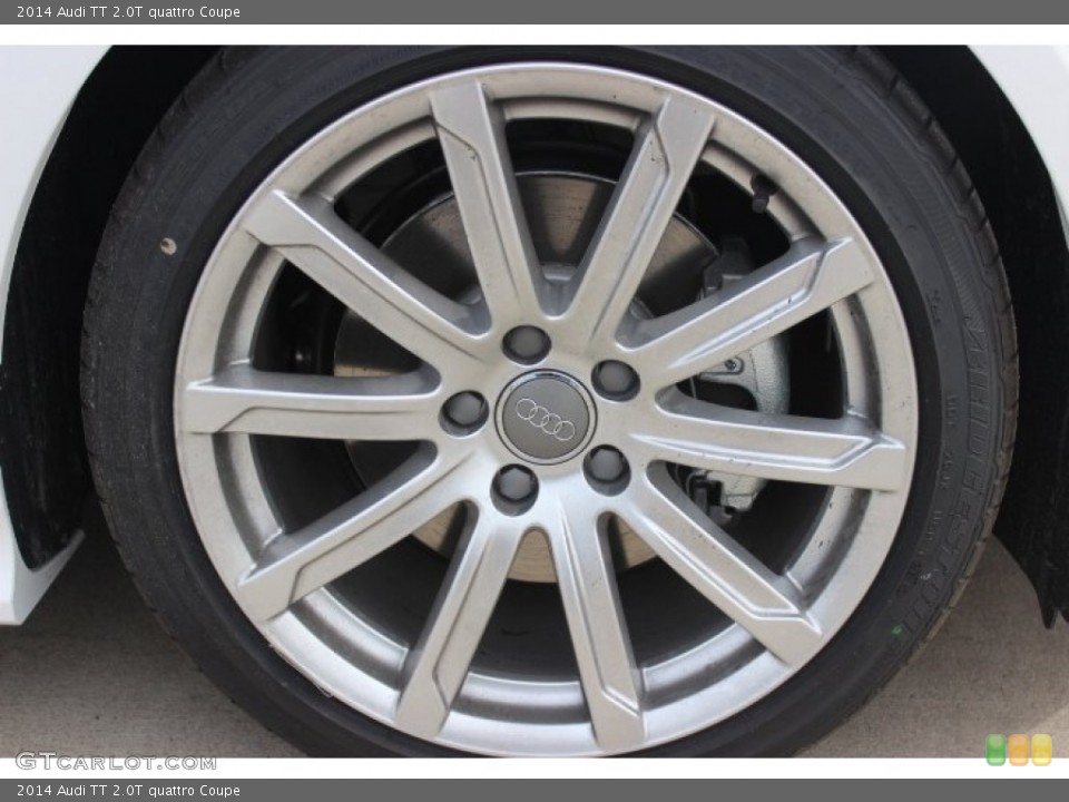 2014 Audi TT 2.0T quattro Coupe Wheel and Tire Photo #90150328