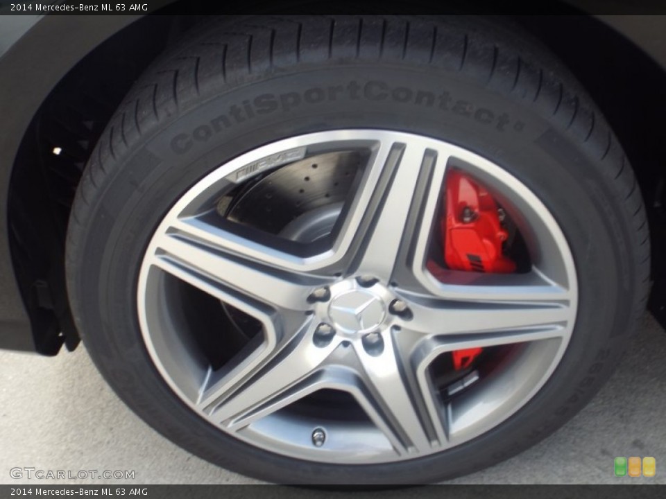 2014 Mercedes-Benz ML 63 AMG Wheel and Tire Photo #90160594