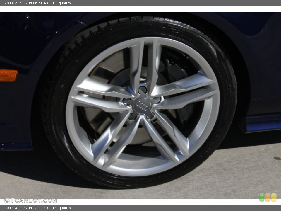 2014 Audi S7 Prestige 4.0 TFSI quattro Wheel and Tire Photo #90162505