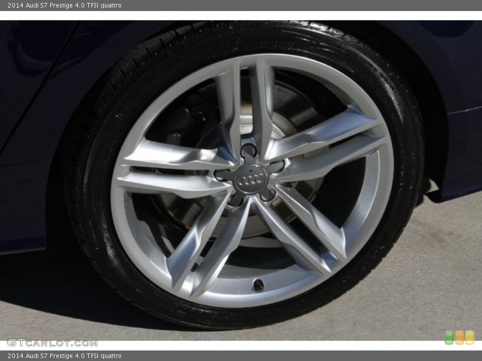 2014 Audi S7 Prestige 4.0 TFSI quattro Wheel and Tire Photo #90162550