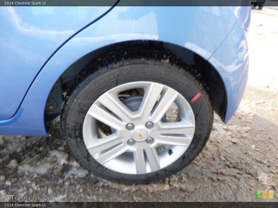 2014 Chevrolet Spark LS Wheel and Tire Photo #90163207