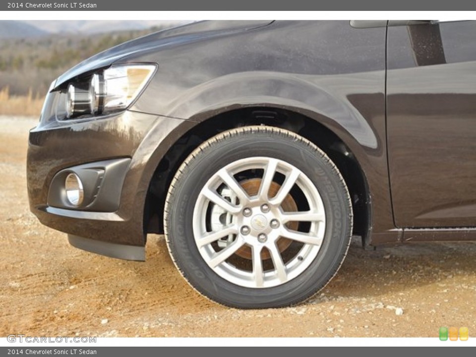 2014 Chevrolet Sonic LT Sedan Wheel and Tire Photo #90165263