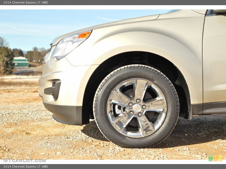 2014 Chevrolet Equinox LT AWD Wheel and Tire Photo #90165685