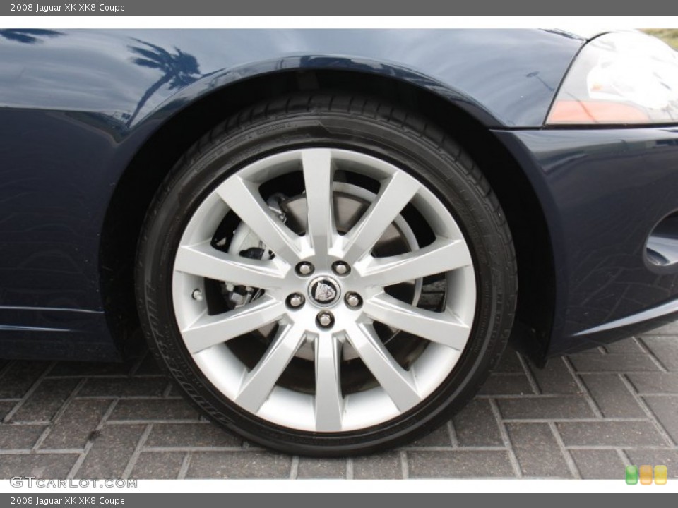 2008 Jaguar XK XK8 Coupe Wheel and Tire Photo #90166036