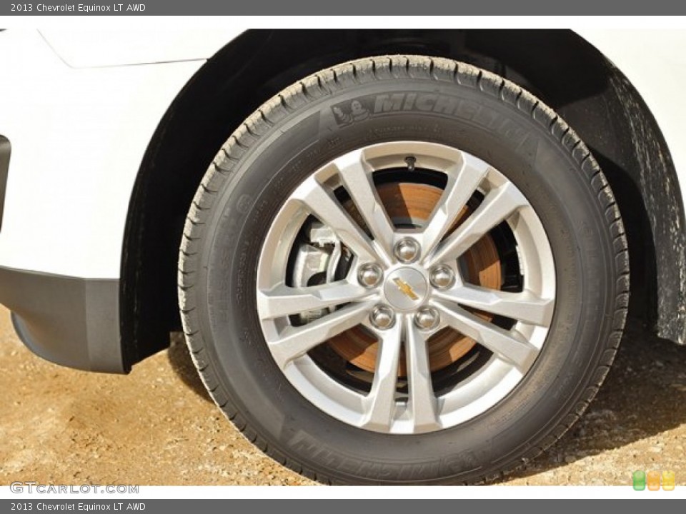 2013 Chevrolet Equinox LT AWD Wheel and Tire Photo #90167244