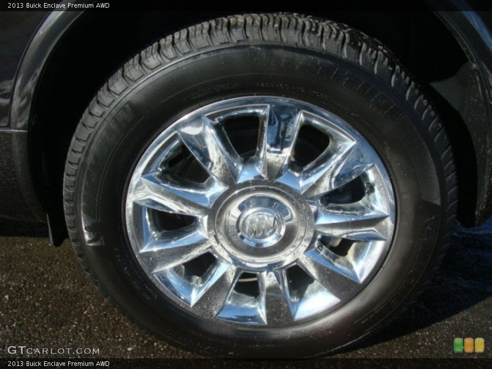 2013 Buick Enclave Premium AWD Wheel and Tire Photo #90170542
