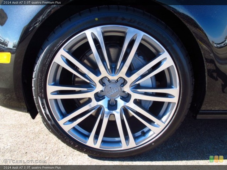 2014 Audi A7 3.0T quattro Premium Plus Wheel and Tire Photo #90174859