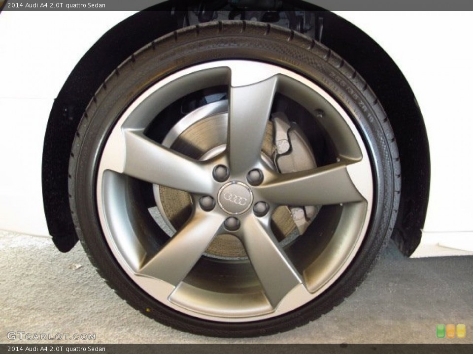 2014 Audi A4 2.0T quattro Sedan Wheel and Tire Photo #90175771