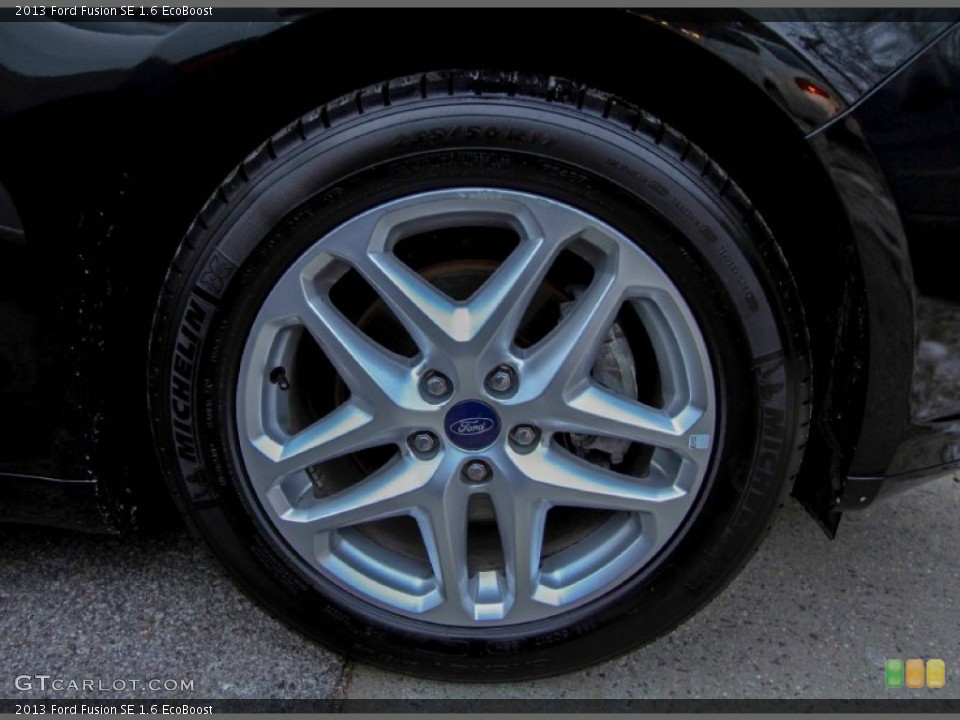 2013 Ford Fusion SE 1.6 EcoBoost Wheel and Tire Photo #90180784