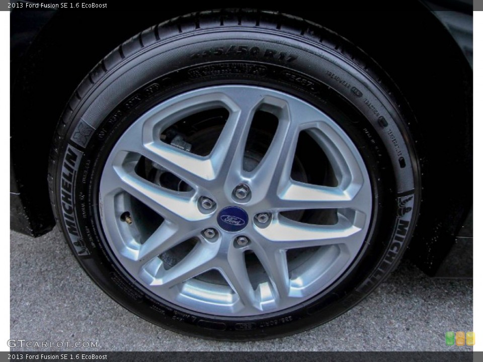 2013 Ford Fusion SE 1.6 EcoBoost Wheel and Tire Photo #90180793