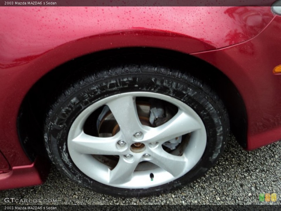 2003 Mazda MAZDA6 s Sedan Wheel and Tire Photo #90191792