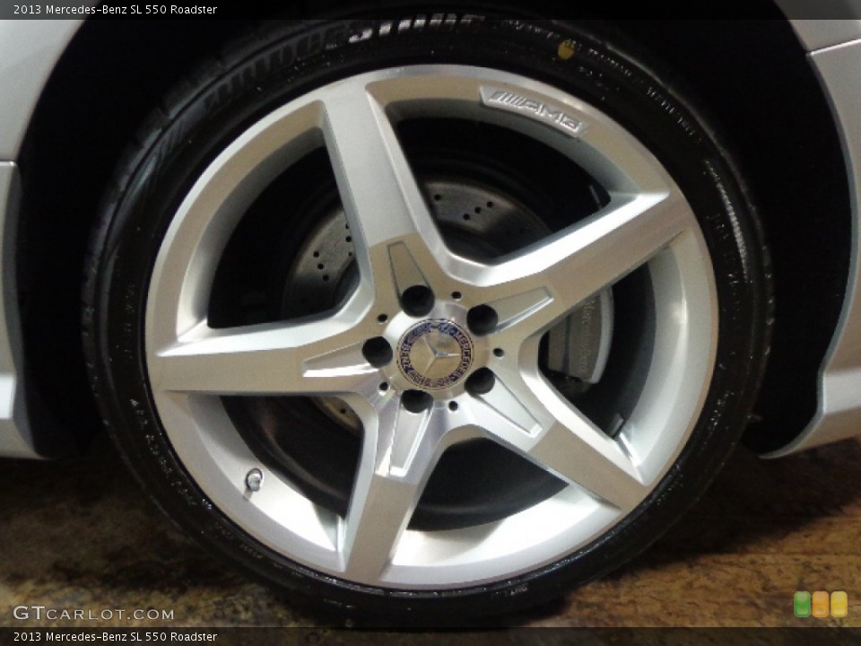 2013 Mercedes-Benz SL 550 Roadster Wheel and Tire Photo #90191831