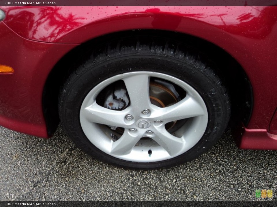2003 Mazda MAZDA6 s Sedan Wheel and Tire Photo #90191972