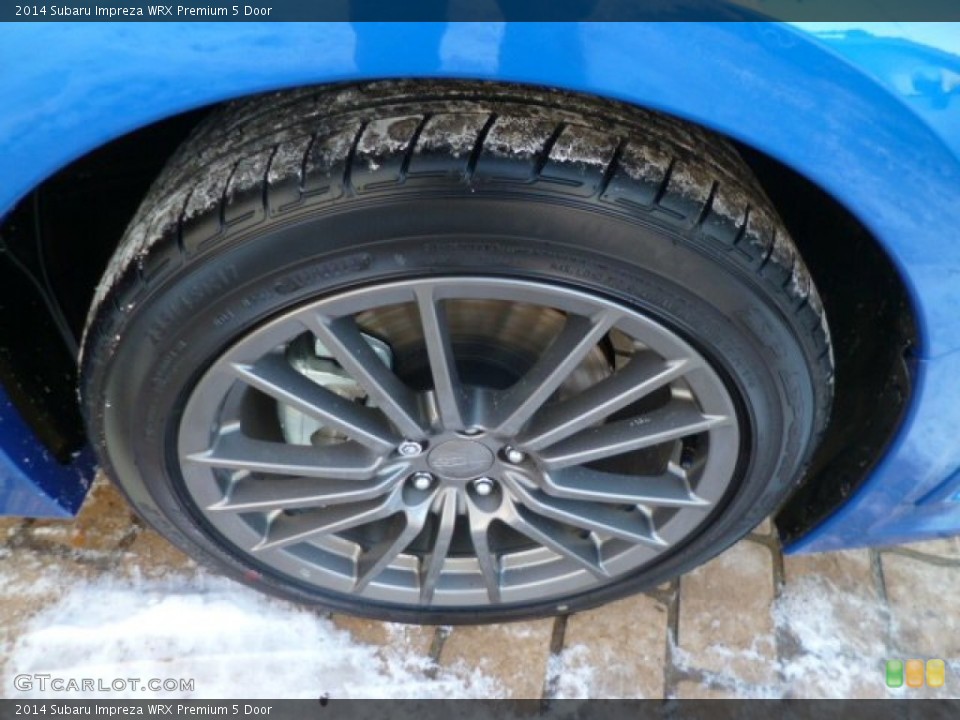 2014 Subaru Impreza WRX Premium 5 Door Wheel and Tire Photo #90193916