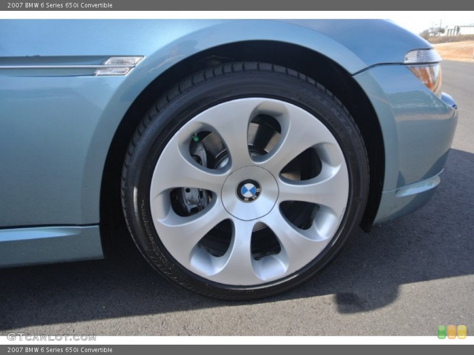 2007 BMW 6 Series Wheels and Tires