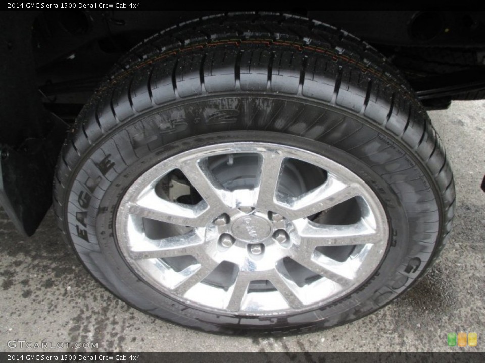 2014 GMC Sierra 1500 Denali Crew Cab 4x4 Wheel and Tire Photo #90203003