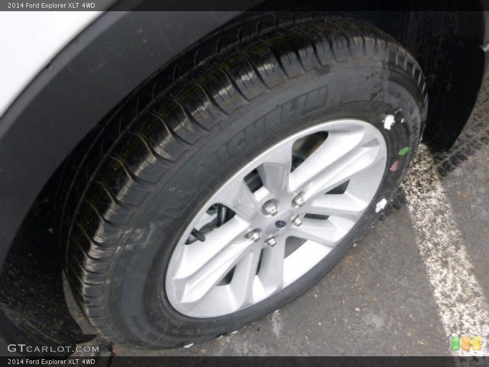 2014 Ford Explorer XLT 4WD Wheel and Tire Photo #90207015