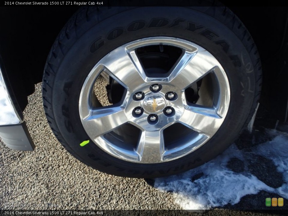 2014 Chevrolet Silverado 1500 LT Z71 Regular Cab 4x4 Wheel and Tire Photo #90207989