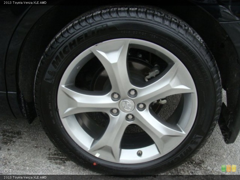 2013 Toyota Venza XLE AWD Wheel and Tire Photo #90209306