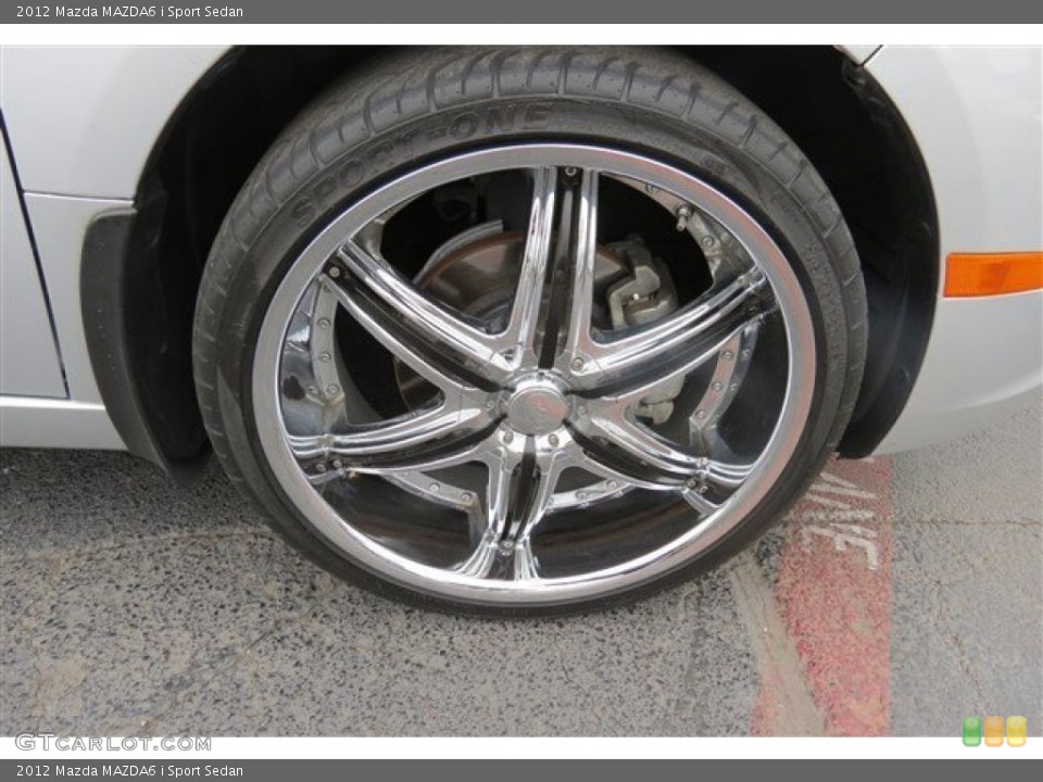 2012 Mazda MAZDA6 Custom Wheel and Tire Photo #90210608