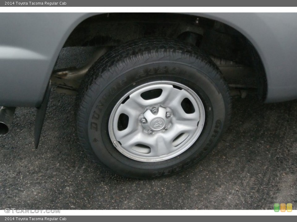 2014 Toyota Tacoma Regular Cab Wheel and Tire Photo #90214112