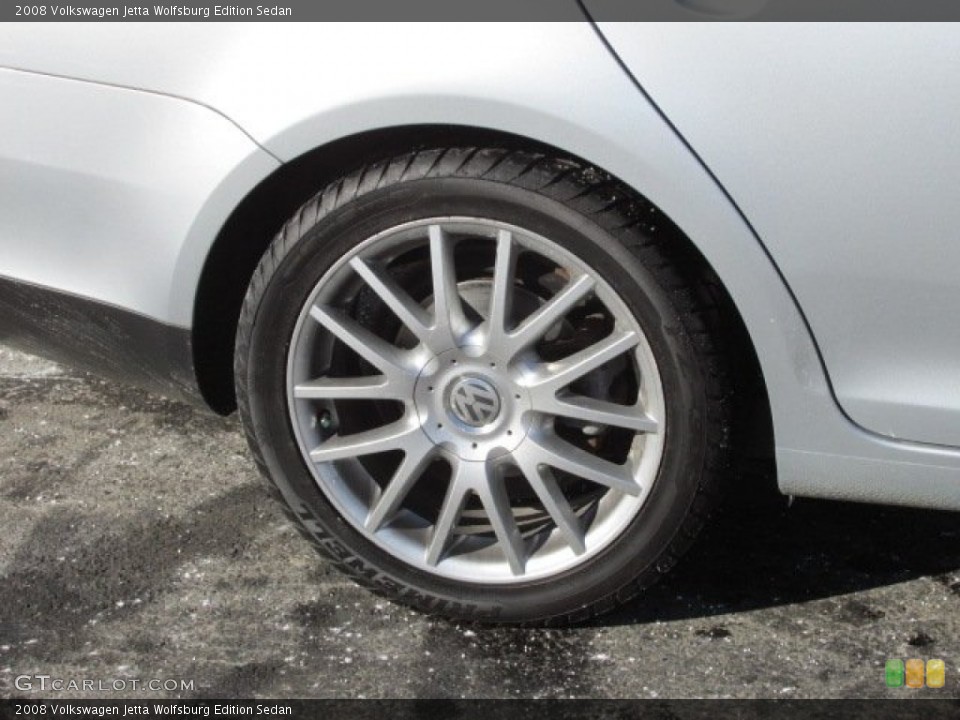 2008 Volkswagen Jetta Wolfsburg Edition Sedan Wheel and Tire Photo #90217127