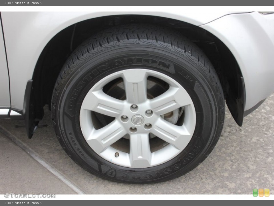 2007 Nissan Murano SL Wheel and Tire Photo #90219221