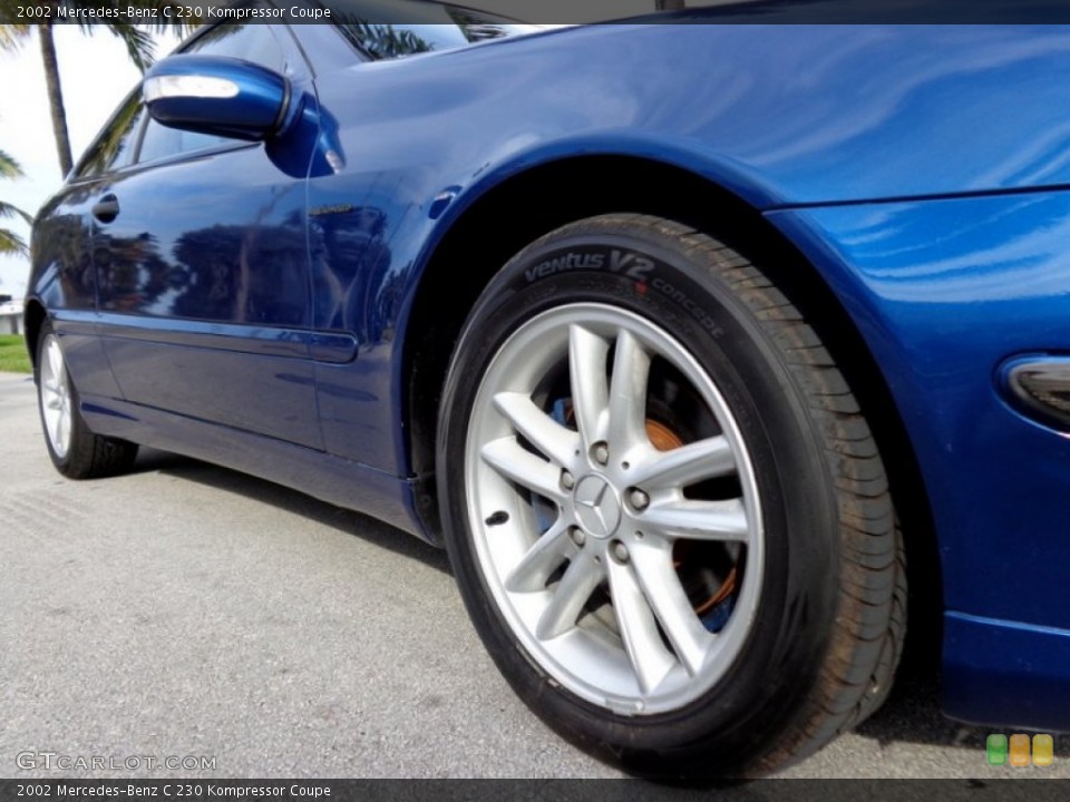 2002 Mercedes-Benz C 230 Kompressor Coupe Wheel and Tire Photo #90221030