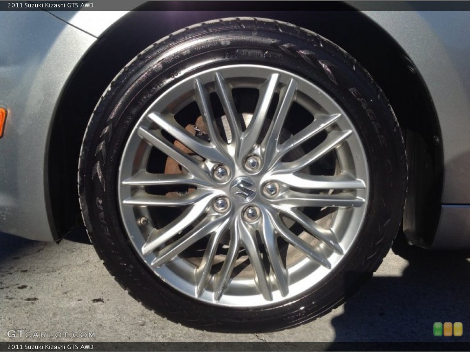 2011 Suzuki Kizashi GTS AWD Wheel and Tire Photo #90224561