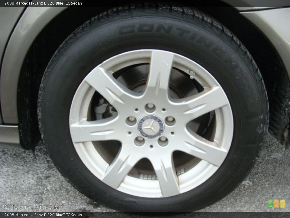 2008 Mercedes-Benz E 320 BlueTEC Sedan Wheel and Tire Photo #90227126