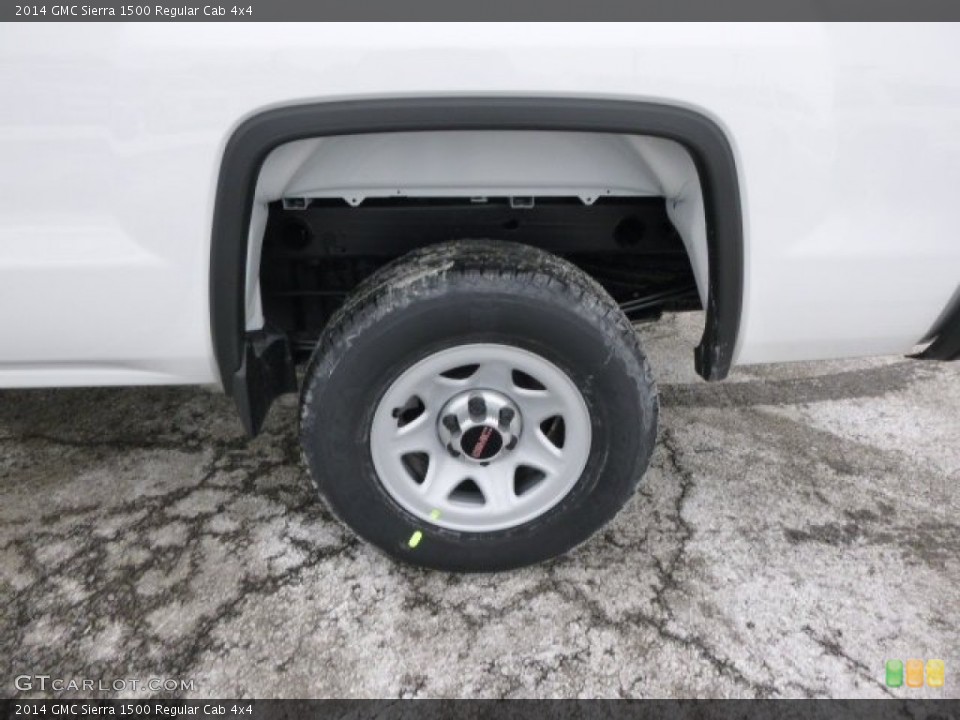 2014 GMC Sierra 1500 Regular Cab 4x4 Wheel and Tire Photo #90231275
