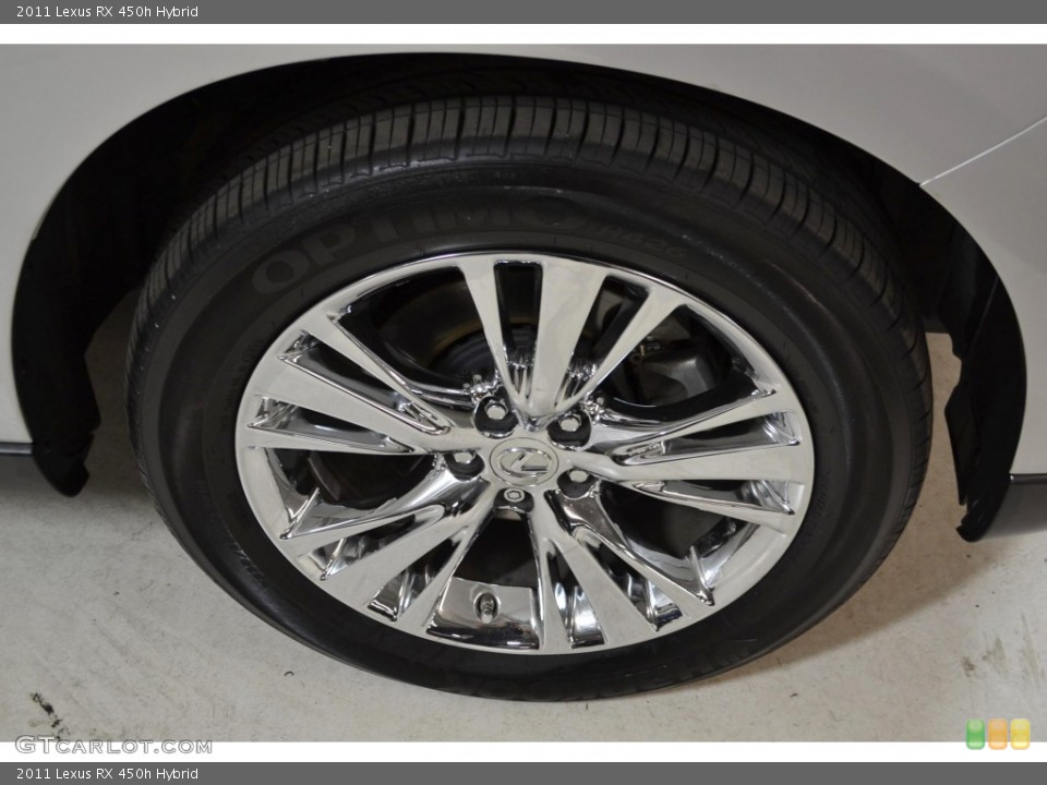 2011 Lexus RX 450h Hybrid Wheel and Tire Photo #90246249
