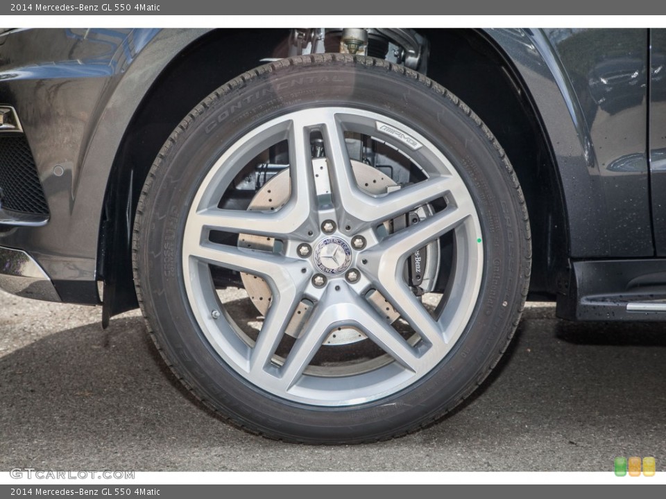 2014 Mercedes-Benz GL 550 4Matic Wheel and Tire Photo #90247989