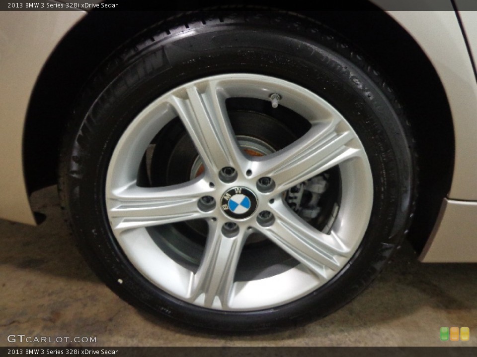 2013 BMW 3 Series 328i xDrive Sedan Wheel and Tire Photo #90248448