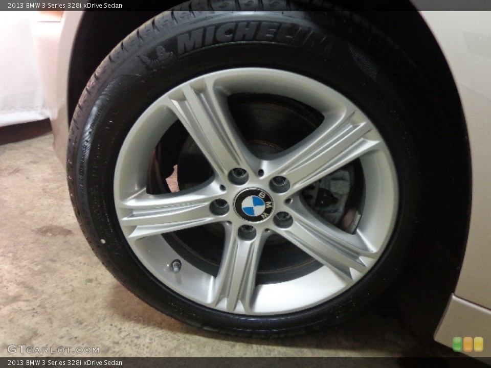 2013 BMW 3 Series 328i xDrive Sedan Wheel and Tire Photo #90248592