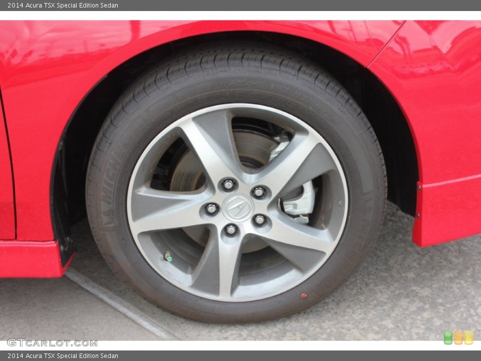 2014 Acura TSX Special Edition Sedan Wheel and Tire Photo #90250908