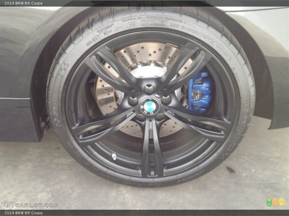 2014 BMW M6 Coupe Wheel and Tire Photo #90256581