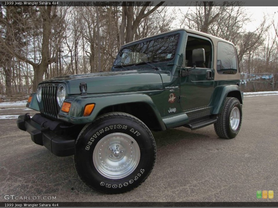 1999 Jeep Wrangler Custom Wheel and Tire Photo #90269100