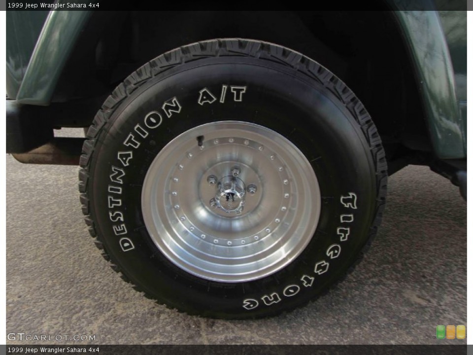 1999 Jeep Wrangler Custom Wheel and Tire Photo #90269127