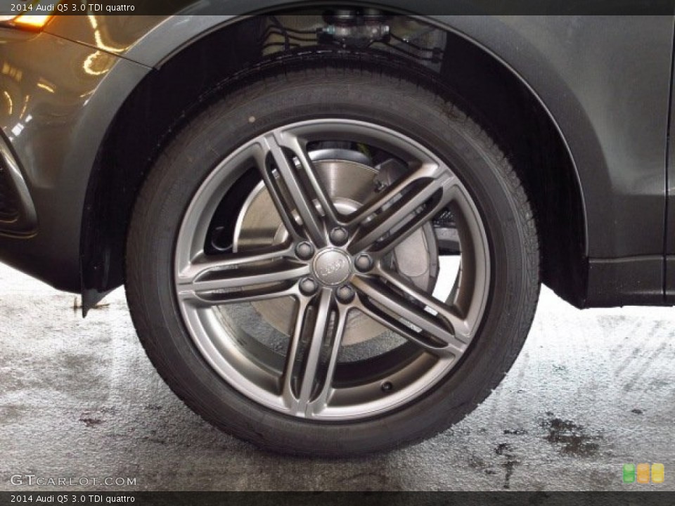 2014 Audi Q5 3.0 TDI quattro Wheel and Tire Photo #90277480
